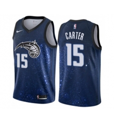 Orlando Magic #15 Vince Carter Swingman Blue NBA Jersey - City Edition