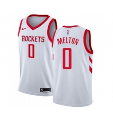 Houston Rockets #0 DeAnthony Melton Swingman White NBA Jersey - Association Edition