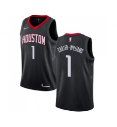 Houston Rockets #1 Michael Carter-Williams Swingman Black NBA Jersey Statement Edition