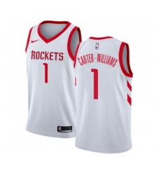 Houston Rockets #1 Michael Carter-Williams Swingman White NBA Jersey - Association Edition
