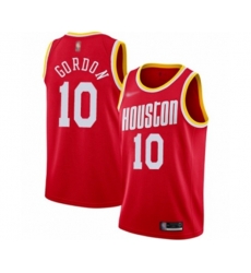 Houston Rockets #10 Eric Gordon Swingman Red Hardwood Classics Finished Basketball Jersey