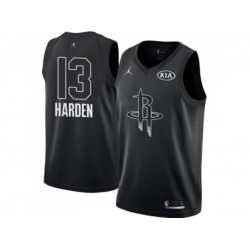 Houston Rockets #13 James Harden Black NBA Jordan Swingman 2018 All-Star Game Jersey