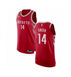 Houston Rockets #14 Gerald Green Authentic Red NBA Jersey - Icon Edition