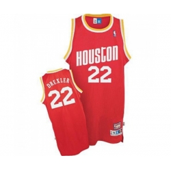 Houston Rockets #22 Clyde Drexler Swingman Red Throwback NBA Jersey