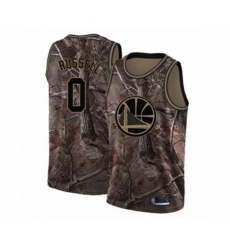 Golden State Warriors #0 DAngelo Russell Swingman Camo Realtree Collection Basketball Jersey