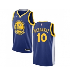 Golden State Warriors #10 Tim Hardaway Swingman Royal Blue Road Basketball Jersey - Icon Edition