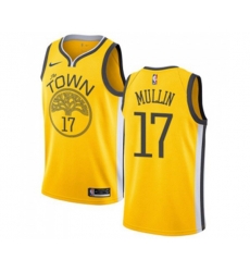 Golden State Warriors #17 Chris Mullin Yellow Swingman Jersey - Earned Edition