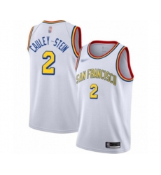 Golden State Warriors #2 Willie Cauley-Stein Swingman White Hardwood Classics Basketball Jersey - San Francisco Classic Edition