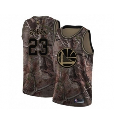 Golden State Warriors #23 Draymond Green Swingman Camo Realtree Collection Basketball Jersey