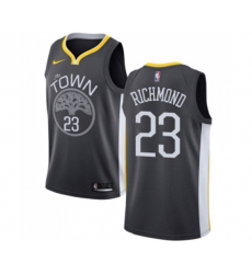 Golden State Warriors #23 Mitch Richmond Swingman Black Alternate Basketball Jersey - Statement Edition
