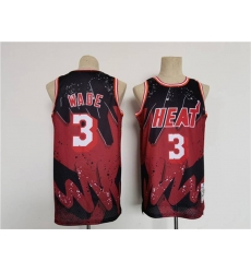 Miami Heat #3 Dwyane Wade Throwback basketball Jersey