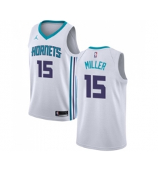 Charlotte Hornets #15 Percy Miller Swingman White Basketball Jersey - Association Edition