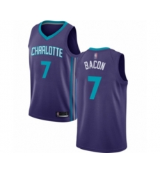 Charlotte Hornets #7 Dwayne Bacon Authentic Purple Basketball Jersey Statement Edition
