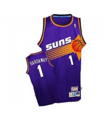 Phoenix Suns #1 Penny Hardaway Swingman Purple Throwback Basketball Jersey