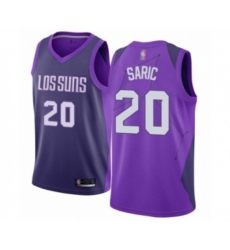Phoenix Suns #20 Dario Saric Swingman Purple Basketball Jersey - City Edition