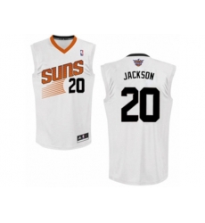 Phoenix Suns #20 Josh Jackson Authentic White Home NBA Jersey
