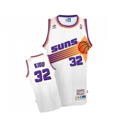 Phoenix Suns #32 Jason Kidd Swingman White Throwback Basketball Jersey