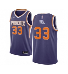 Phoenix Suns #33 Grant Hill Swingman Purple Road NBA Jersey - Icon Edition