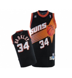 Phoenix Suns #34 Charles Barkley Swingman Black Throwback Basketball Jersey