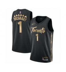 Toronto Raptors #1 Tracy Mcgrady Swingman Black Basketball Jersey - 2019-20 City Edition