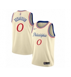 Philadelphia 76ers #0 Josh Richardson Swingman Cream Basketball Jersey - 2019-20 City Edition