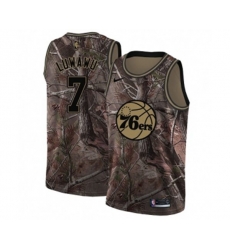Philadelphia 76ers #7 Timothe Luwawu Swingman Camo Realtree Collection Basketball Jersey