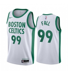 Nike Celtics #99 Tacko Fall White NBA Swingman 2020-21 City Edition Jersey