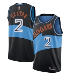 Cleveland Cavaliers #2 Collin Sexton Black Basketball Swingman Hardwood Classics Jersey