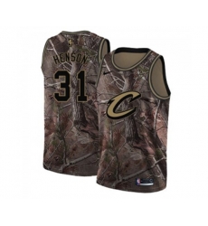 Cleveland Cavaliers #31 John Henson Swingman Camo Realtree Collection Basketball Jersey