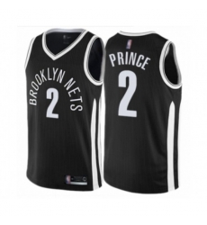 Brooklyn Nets #2 Taurean Prince Swingman Black Basketball Jersey - City Edition