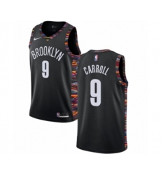 Brooklyn Nets #9 DeMarre Carroll Authentic Black NBA Jersey - 2018-19 City Edition
