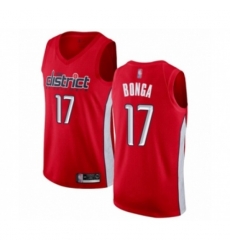 Washington Wizards #17 Isaac Bonga Red Swingman Jersey - Earned Edition
