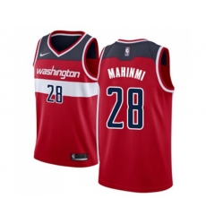 Washington Wizards #28 Ian Mahinmi Swingman Red Road NBA Jersey - Icon Edition