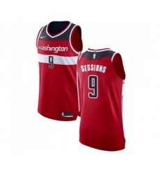 Washington Wizards #9 Ramon Sessions Swingman Red NBA Jersey - Icon Edition