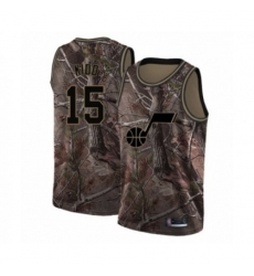 Utah Jazz #15 Stanton Kidd Swingman Camo Realtree Collection Basketball Jersey