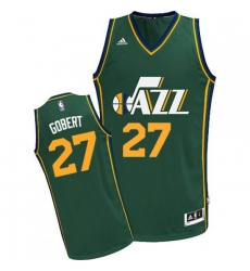 Utah Jazz #27 Rudy Gobert Swingman Green Alternate NBA Jersey