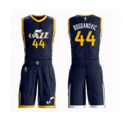 Utah Jazz #44 Bojan Bogdanovic Swingman Navy Blue Basketball Suit Jersey - Icon Edition