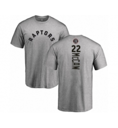 Toronto Raptors #22 Patrick McCaw Ash Backer T-Shirt