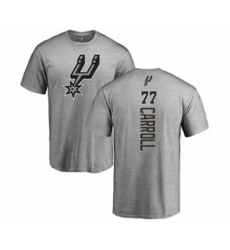 San Antonio Spurs #77 DeMarre Carroll Ash Backer T-Shirt