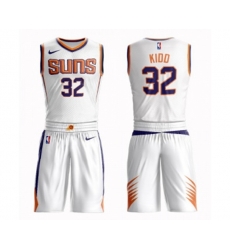 Phoenix Suns #32 Jason Kidd Swingman White Basketball Suit Jersey - Association Edition
