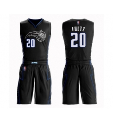 Orlando Magic #20 Markelle Fultz Swingman Black Basketball Suit Jersey - City Edition