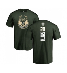 Milwaukee Bucks #20 Jason Smith Green Backer T-Shirt