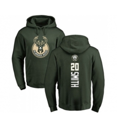 Milwaukee Bucks #20 Jason Smith Green Backer Pullover Hoodie