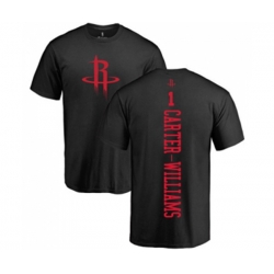 Houston Rockets #1 Michael Carter-Williams Black One Color Backer T-Shirt