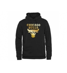 Chicago Bulls Gold Collection Pullover Hoodie Black