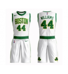 Boston Celtics #44 Robert Williams Swingman White Basketball Suit Jersey - City Edition