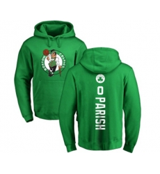 Boston Celtics #0 Robert Parish Kelly Green Backer Pullover Hoodie