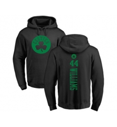 Boston Celtics #44 Robert Williams Black One Color Backer Pullover Hoodie