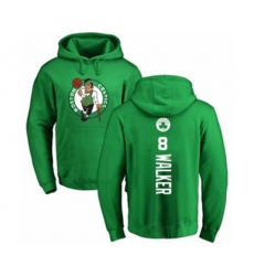 Boston Celtics #8 Kemba Walker Kelly Green Backer Pullover Hoodie