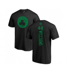 Boston Celtics #44 Robert Williams Black One Color Backer T-Shirt